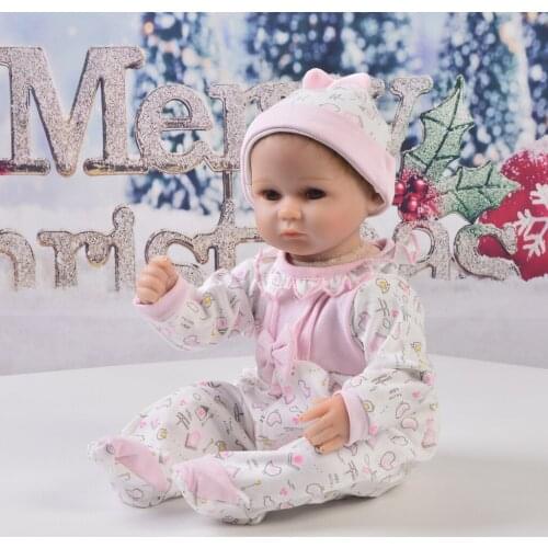 Cartoon Animals Printed Rompers Hat Clothes for 17-18Inch Reborn Baby Girl Doll Complete Look Outfit