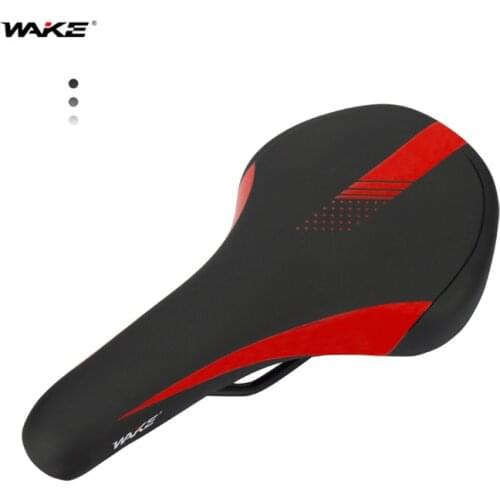 WAKE MTB Road Bike Saddle Comfort PU Bicycle Seat For Mountain Road Bike Anti-skid Cycling Seat Cushion Dropship