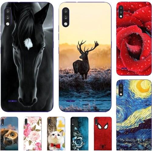 Cute Animal Cat Printing Case For LG K22 Plus K 22 6.2" Soft TPU Cover Relief Cartoon Design Funda Phone Skin Coque