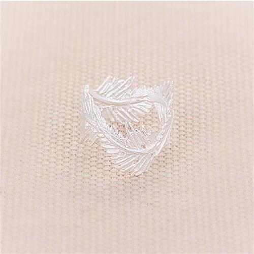 Fashion feathers Ring Leaf ring adjustable rings knuckle ring wholesale 30pcs lot