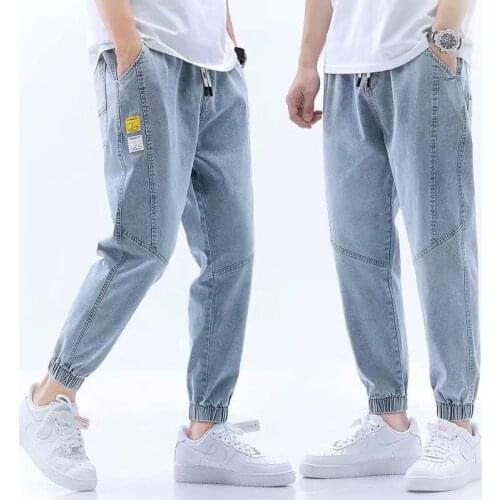 New Loose Men Jeans Male Trousers Simple Design High Quality Cozy All-match Students Daily Casual Straight Denim Pants S-5XL