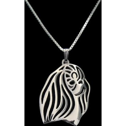 New Unique Romantic Gold Silver Pekingese Pendant Necklace Hunger Games Necklace Women Best Friend Choker