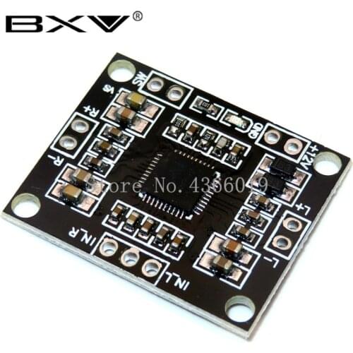 1pcs/lot PAM8610 digital power amplifier board 2 x15w dual channel stereo mini class D power amplifier board