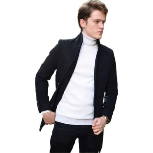 Poniba Men's Long Down Jackets