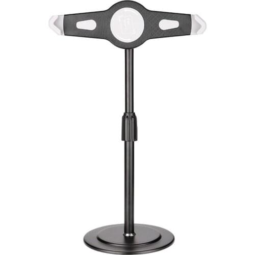 Tablet Phone Holder Portable Rotating Telescopic Desktop Metal Holder for 4.7-12.9 Inch Mobile Phone IPad Tablet