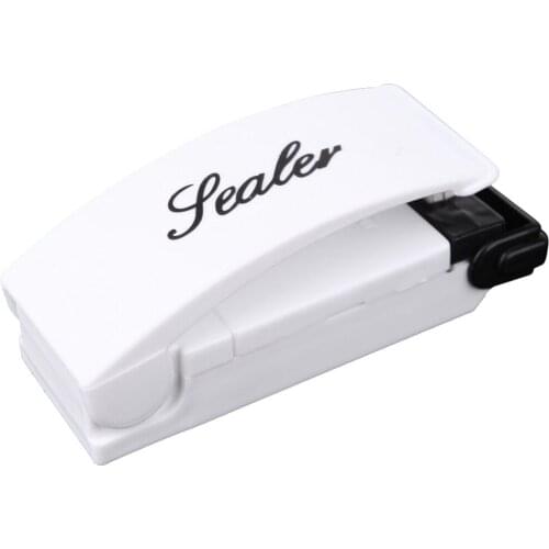 PPYY NEW -Convenience Closer Sealer Soda joining food Plastic bag (white)