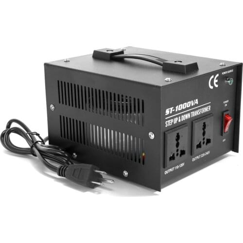 ST-1000W Household Electrical Appliance Voltage Converter Intelligent Efficient Step Up Down Transformer
