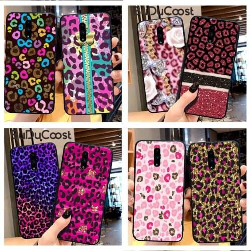 Reall Fashion shiny leopard print Phone Case For Redmi 6 4X 7 7A 8 GO K20 Note 4 4X 5 5A 6 6 Pro 7 8 8pro