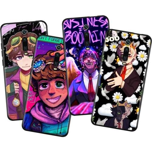 Tommy Tubbo Ranboo Silicone Cover For Xiaomi Redmi K40 Gaming K30i K30T K30S K30 Ultra K20 10X Pro Black Phone Case