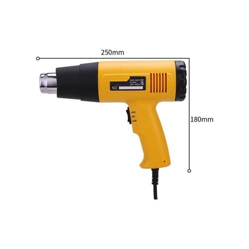 Temperature regulation heat gun 220V 300W-1800W
