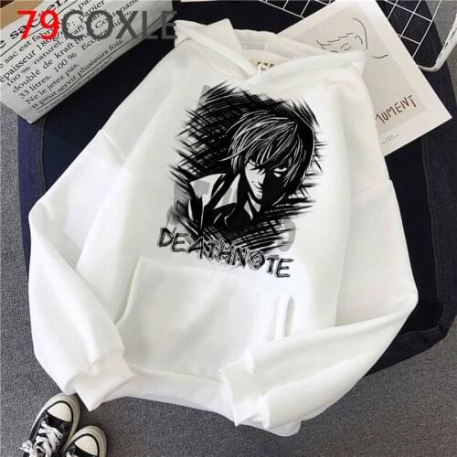 Death Note hoodies women Oversized Ulzzang female hoddies sweatshirts 2020