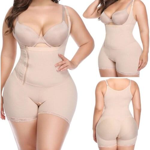 NEMOLEMON Womens Slimming Underwear Bodysuit Body Shaper Waist Shaper Shapewear Postpartum Recovery Slimming Zip Corset