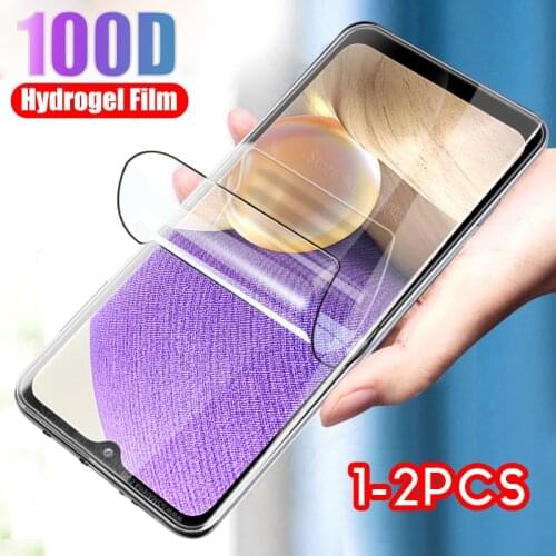 1-2pcs Hydrogel film for Samsung Galaxy a32 a 32 32a 5G/4g phone Screen protector Not Glass protective film for samsung a32 2021