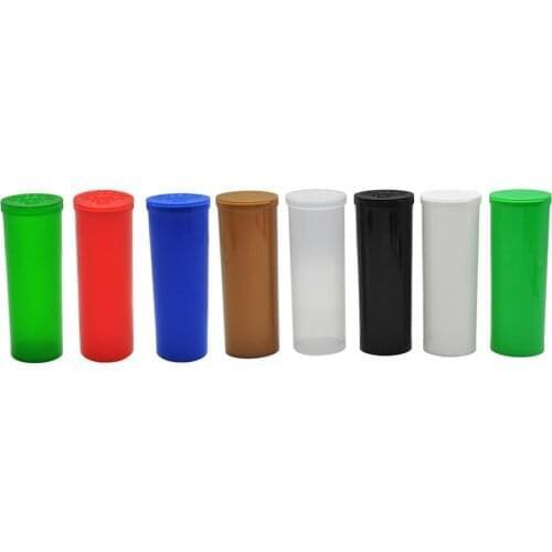 1 pc 60 Dram Plastic Storage Box Squeeze Pop Bottles Vial Medical Herb Pill Box Container Airtight Herb/Spice Storage Case