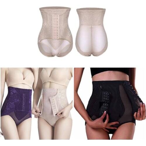 1 Pcs Women High Waist Tummy Control Panty Body Trainer Shaper Slimming Lifter Girdle Body Shaper Butt Lifter Panties Shapewear
