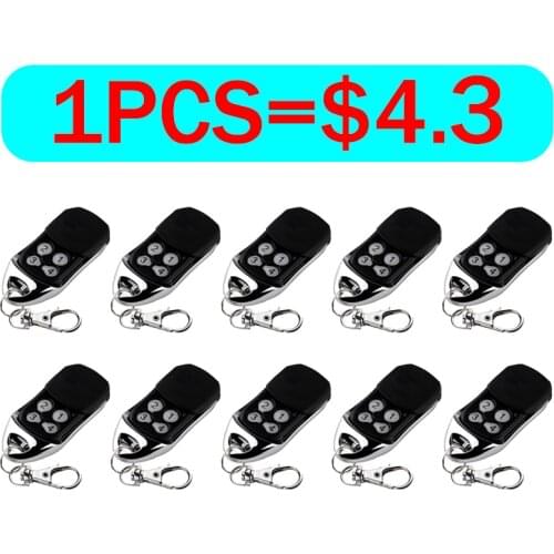 10PCS Suitable for all 433.92MHz rolling code DOORHAN garage door remote control garage door opener scimagic-015DOORHAN