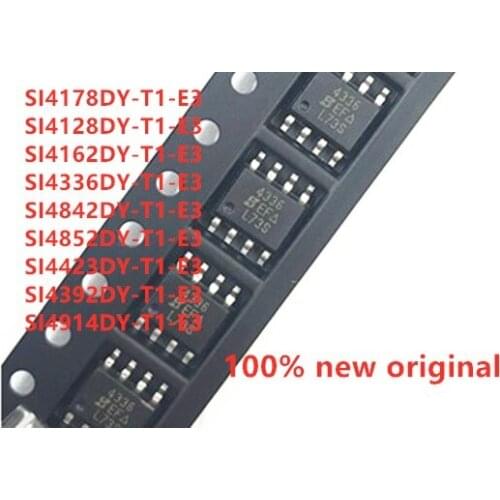 10PCS SI4178DY-T1-E3 SI4128DY-T1-E3 SI4162DY-T1-E3 SI4336DY-T1-E3 SI4842DY-T1-E3 SI4852DY-T1-E3 SI4423DY-T1-E3 SI4392DY-T1-E3