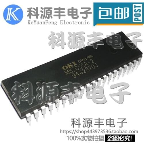 100% New&original M82C55A-2 M82C55A MSM82C55A-2 DIP-40 In Stock