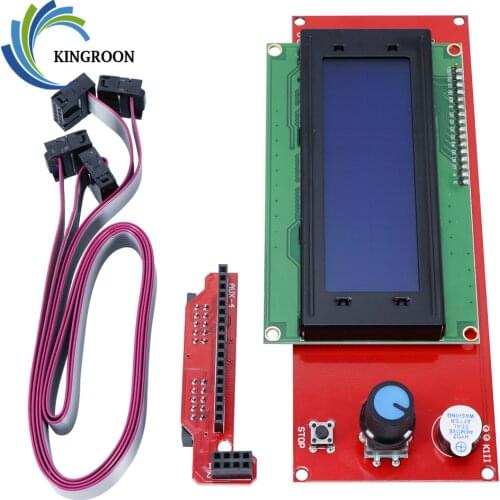 2004 LCD 3D Printer Reprap Smart Controller Board Ramps 1.4 2004 LCD Display Control Smart Adapter Cable Ramps1.4 Motherboard