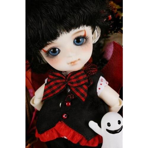 Free Shipping!Makeup&eyes Included!Top Quality 1/8 bjd lati Byurl Basic Red Little Demon Doll Baby Exquisite Toy Adult Kid Gift