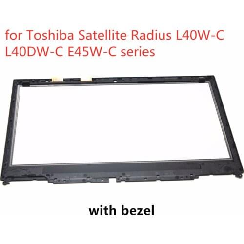 Touch Screen Digitizer Glass For Toshiba Satellite Radius 14 L40DW-C005 L40DW-C006 L40W-C009 L40W-C1697 E45W-C4200X E45W-C4200