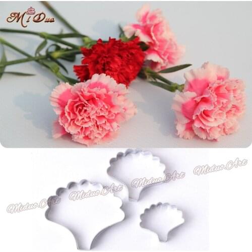 Gumpaste Carnations Flower Petal Crafts Cutter Gumpaste Flower Carnations Petals Stainless Steel Cutter