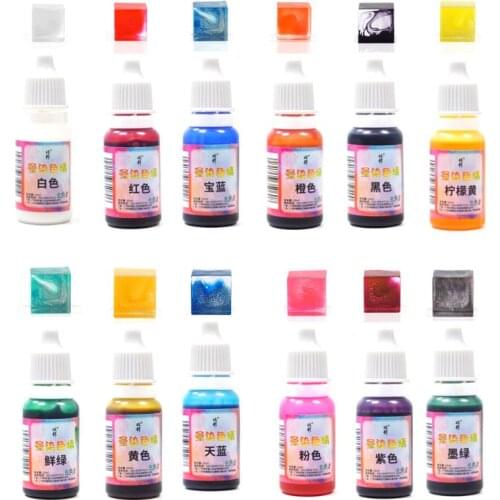 Art Ink Natural Pigment Colorant Dye Ink Diffusion UV Epoxy Resin Jewelry Making