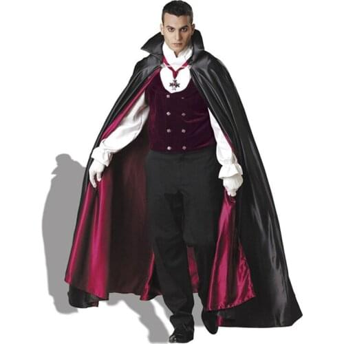 CosplayHalloween Costume Mens Vampire Clothes Adult Vampire Earl Devil Devil Costume