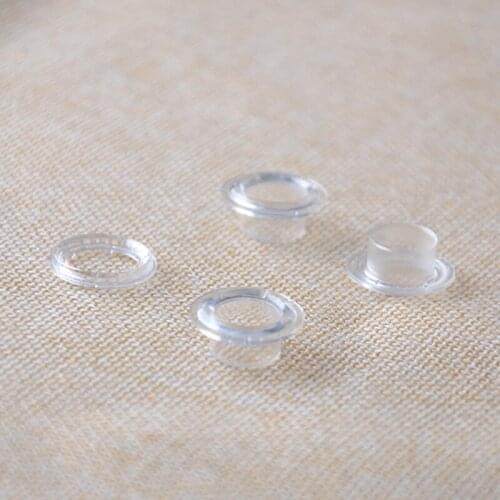 Small birch plastic eyelet grommet 10mm inner eyelet , whole 23mm grommet for bag 500pcs/lot