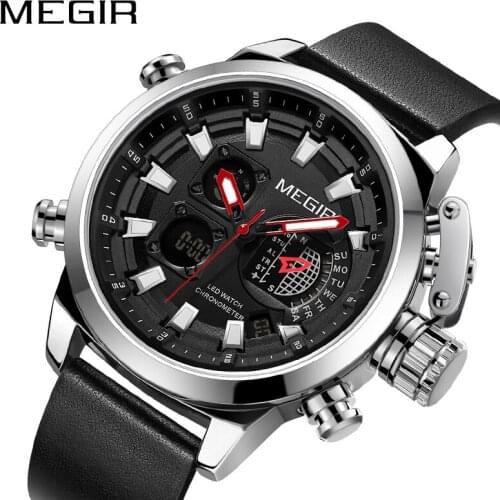 Светодиодные часы MEGIR China At AliExpress