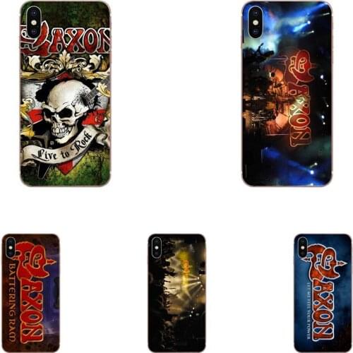 TPU Fashion Cell Phone Case Saxon Live To Rock For Huawei Honor 10 10i 20 20i 8S lite Y9 Prime Y7 2019 Y5 2018 p40 lite pro
