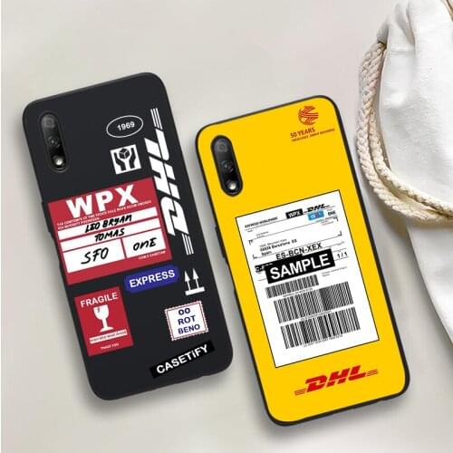 DHL Fashion Black Soft Phone Case For Huawei P40 P30 P20 Mate 10 20 30 40 Pro lite Plus P smart 2019 2020 TPU Cover