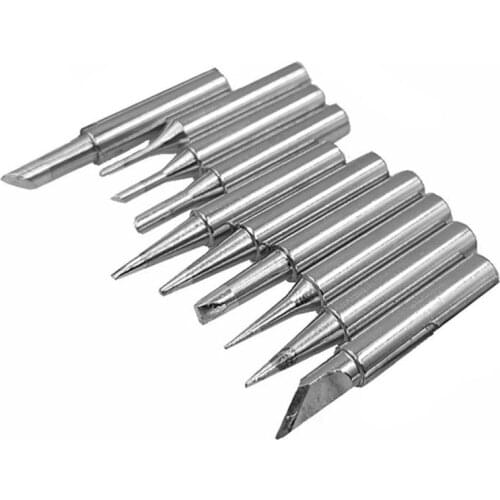 5pcs/10pcs Soldering Iron Kit New Lead Free Soldering Iron Tips Replacement For Soldering Repair Station 908 908S Weller