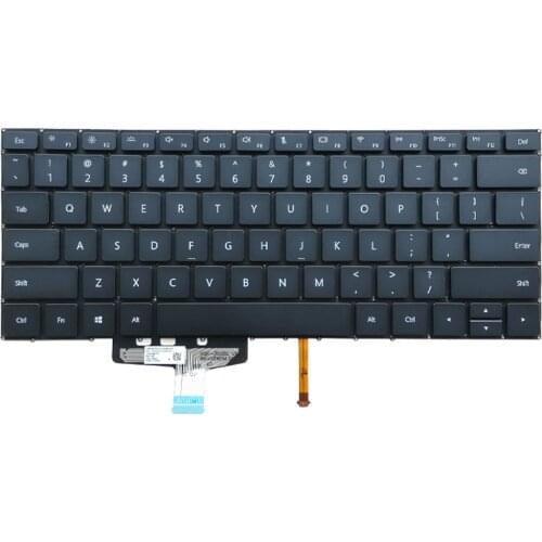 Laptop/notebook US Backlight Keyboard for Huawei MateBook 13 VLR KPL-W50 HN H96 H96A WRT-W29 W19 W19L W09 W00
