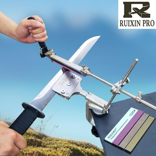 New professional fixed angle sharpener set Knife holder 360degree rotation Sharpening stone Double-sided polishing stone