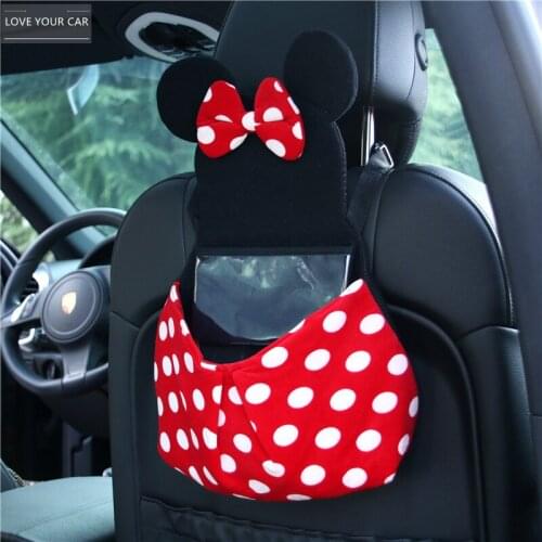 Car Cartoon Three-dimensional Storage Bag Multifunctional Car Storage Bag Car Seat Back Storage Bag Sundry Bag