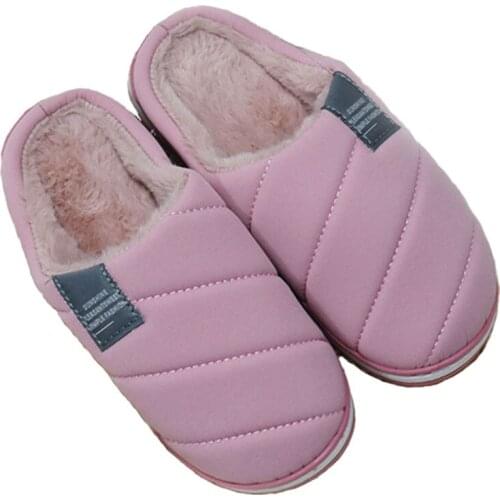 Autumn And Winter Warm Cotton Slippers Ladies Home Cotton Shoes Indoor Non-Slip Thick-Soled Floor Moon Shoes Couple Slippers Men