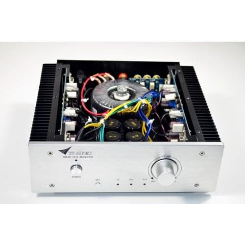 The DIY Power Amplifier For Gold Sealing Tube of AM-80 Refer To KSA-50 fancier HiFi Power Amplifier Has Class A And Class AB
