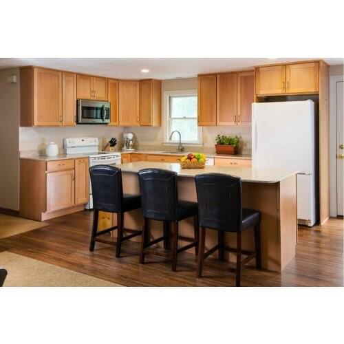 2017 hot sales plywood carcase solid wood modular kitchen cabinets furniture suppliers China kitchen cabinets