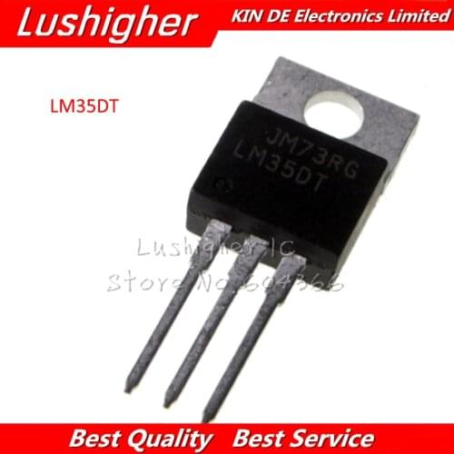 2pcs LM35DT TO220 LM35 TO-220 LM35D
