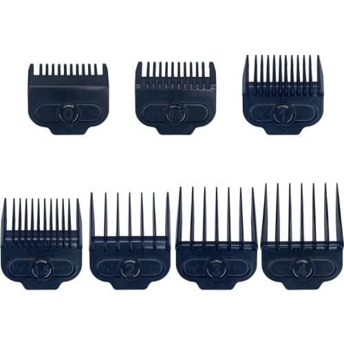7 Pcs/set Oil Head Electric Clippers Magnet Caliper Limit Comb Hair Clipper Tooth Guides Combs Tool