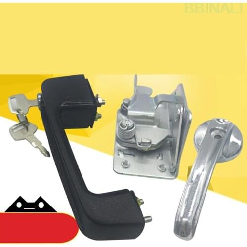 For Hyundai 55-7 130 200 210 220 260-5 Excavator Door lock assembly lock block Excavator Accessories