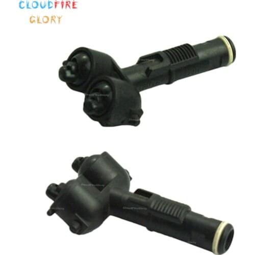 4Z7955101 4Z7955102 Pair Left Right Front Headlight Headlamp Washer Sprayer Nozzle Jet For Audi A6 S6 Quattro C5 2002-2005