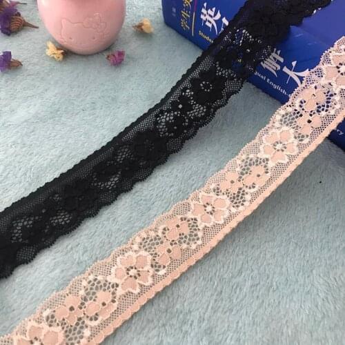 Model CS1355 3.5CM Made in Fujian, China, multi-color stretch lace lace, garment collar, skirt lengthening garment accessories