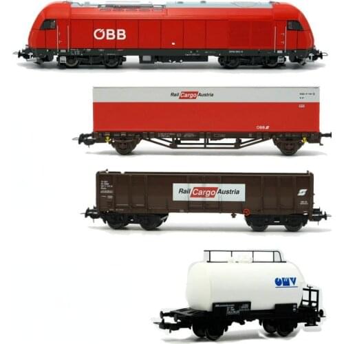 1/87 Alloy Train Model Set HO ER20 Train Disassembly Simulation Toy