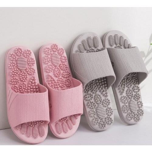 Non slip Women Massage Slippers Summer Fashion Indoor Outdoor Flip Flops Woman Shoes Beach Bathroom Slipper Men Slide SH060501