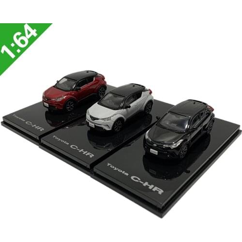 Original Box 1:64 Toyota CHR SUV Alloy Car Static Metal Model Vehicles For Collectibles Gift