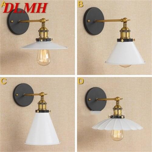DLMH Nordic Simple Wall Sconces Light Rustic Style LED Lamp Fixtures for Home Corridor Stairs Decoration
