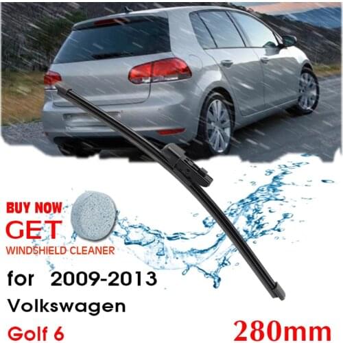 Car Wiper Blade Rear Back Window Windscreen Windshield Wiper Auto Accessories For VW Volkswagen Golf 6 Hatchback 280mm 2009-2013