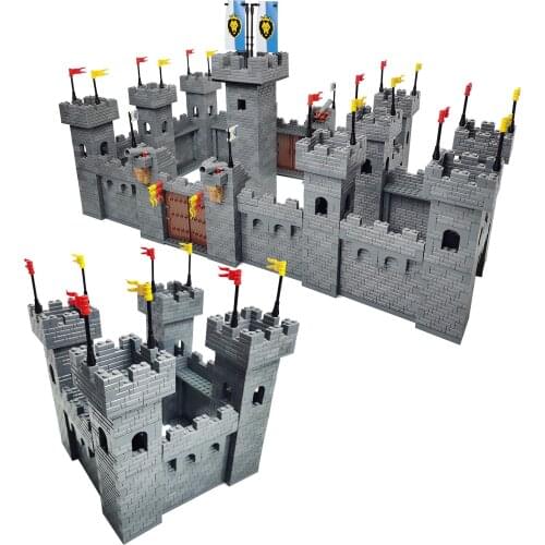 Stronghold Building Block War of Glory Fastness Castle Knights Fortified Position Educational Bricks Toy Boy Gift